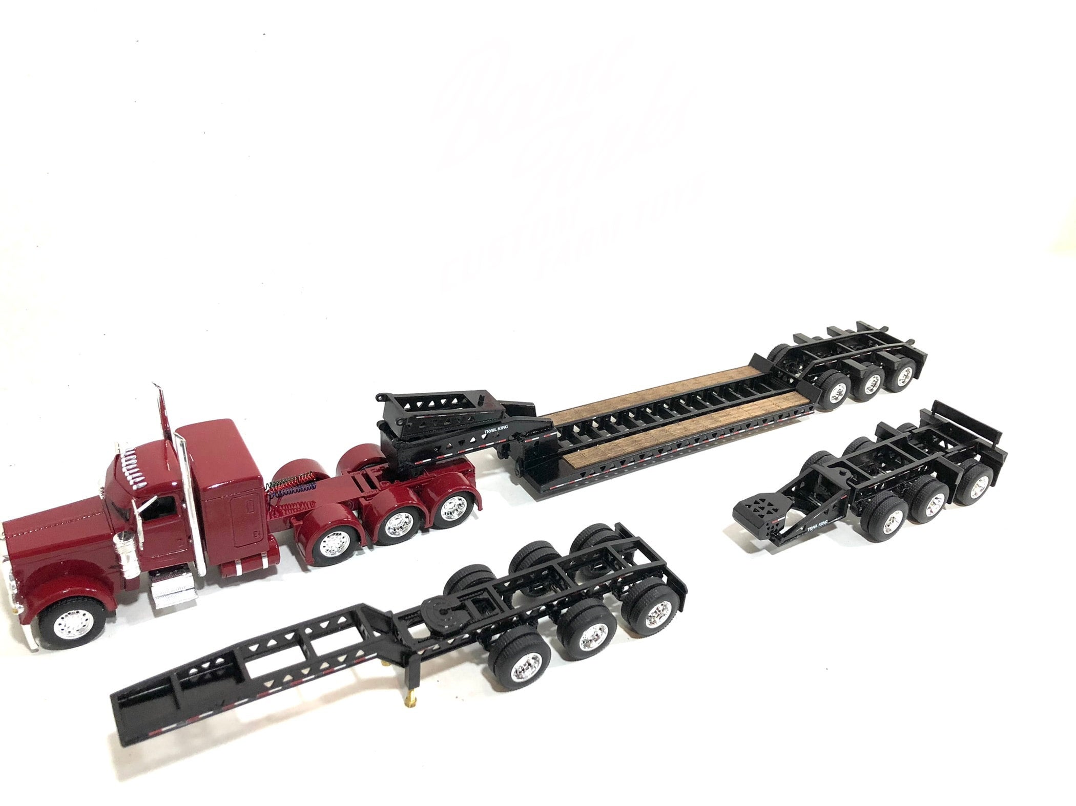 3x3x3 75 Ton Lowboy | Boone Forks Farm Toys