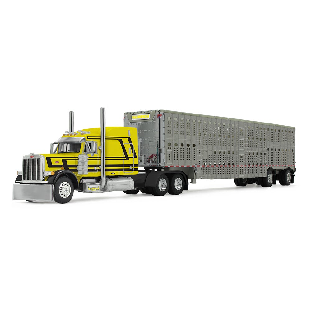 ピータービルト 379 ウィズ　ステップデッキ　トレーラー Peterbilt 379 with step deck | Boone Forks Farm Toys