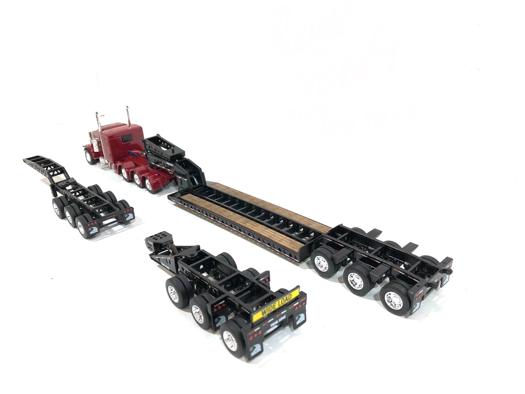 3x3x3 75 Ton Lowboy | Boone Forks Farm Toys